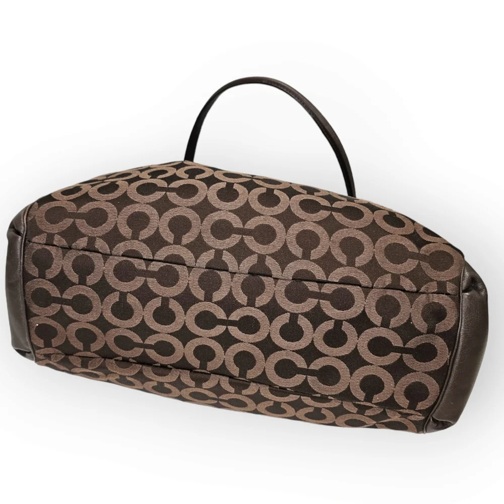 Coach Madison Phoebe Monogram Tote Brown - Picture 7 of 13